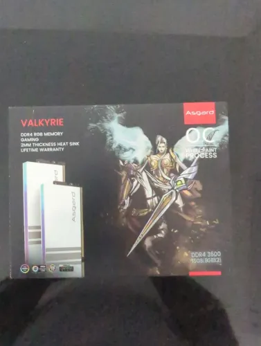 Memória ddr4 1x8gb Asgard Valkyrie 3600mhz cl14