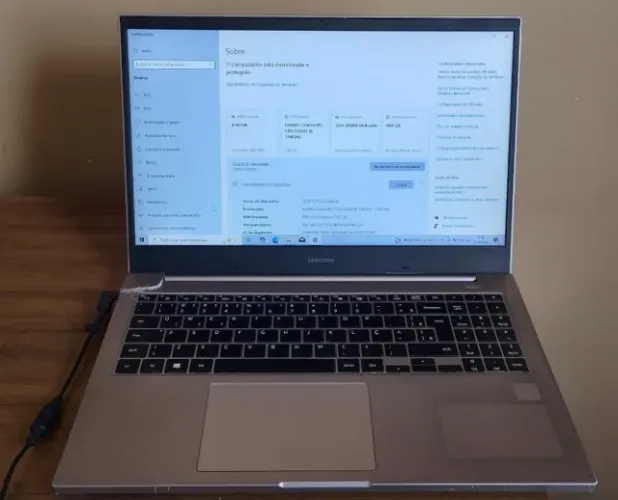 notebook samsung tela 15.6 processador celeron 8gb de ram hd 500gb