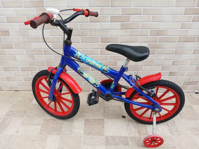 Bicicleta infantil Homem Aranha