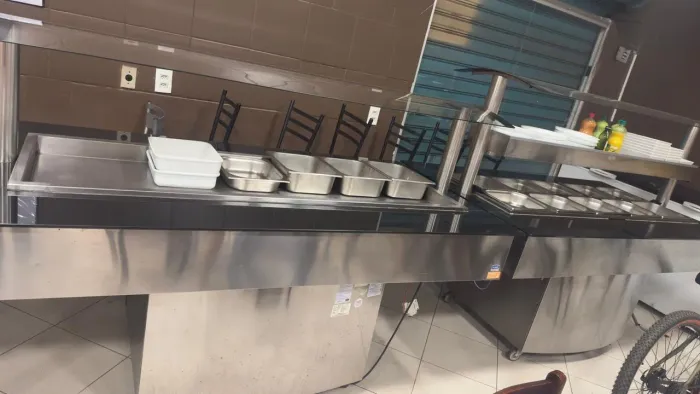Buffet para restaurante quente e frio