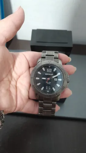Relógio Seculus Long Life, com 10 ATM