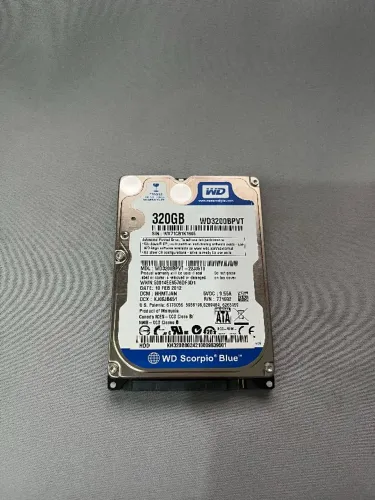 HD sata Western Digital 320GB 2,5" 5400RPM