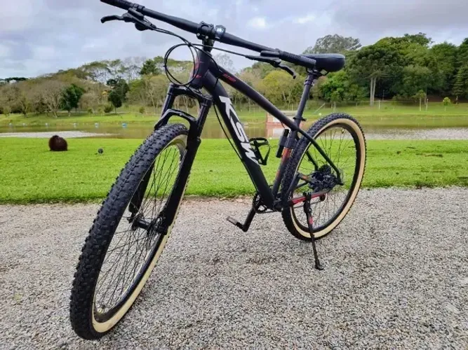 Bicicleta Aro 29 Ksw 9v Freio Hidráulico Trava E K7 11/40