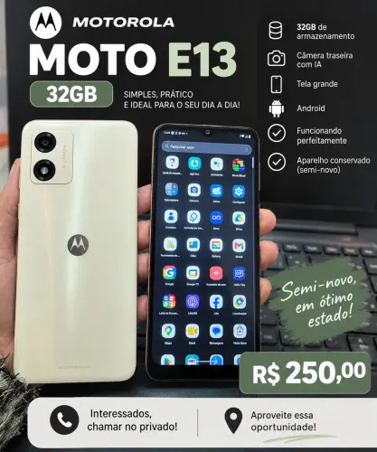 ? MOTOROLA MOTO E13 - 32GB + 32