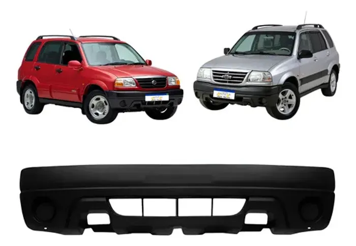 Parachoque Dianteiro Suzuki Grand Vitara 2002 A 2008 S/furo