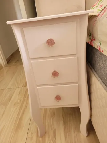 Mesinha de cabeceira, decoração
