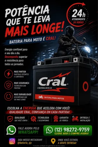 Bateria de moto