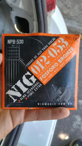 Encordamento violão aço Nig 0.12