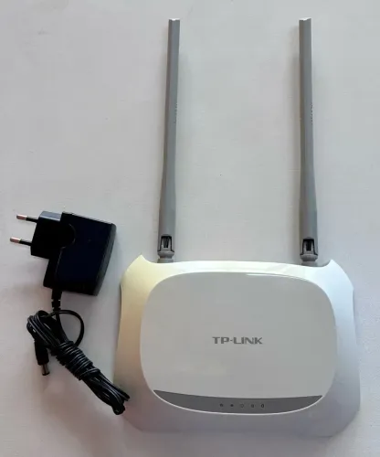 roteador wireless tp-link tl-wr840n 300mbps branco 2 antenas funcionando