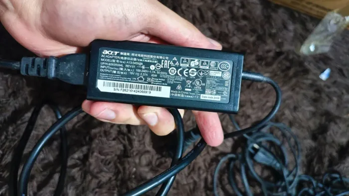 Carregador Notebook Para Acer Aspire 3 A315-34 19v 2,37a 45w