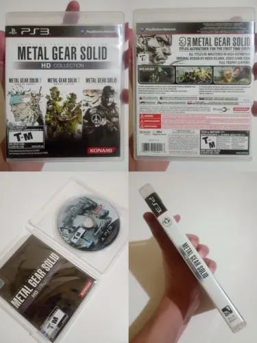 Jogos ps3 original - Metal Gear Solid HD - FAÇO OLX PAY !