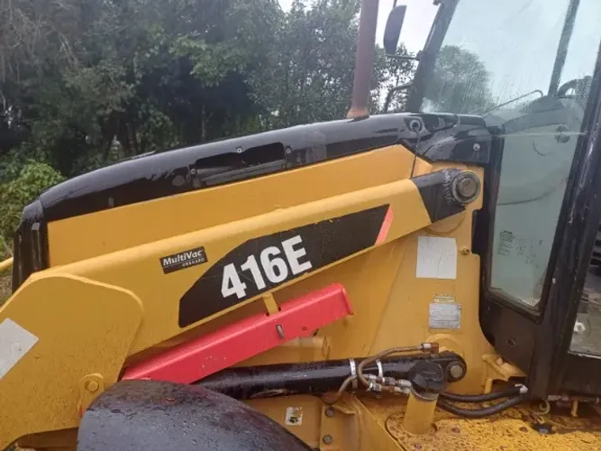 Retro escavadeira Caterpillar 416