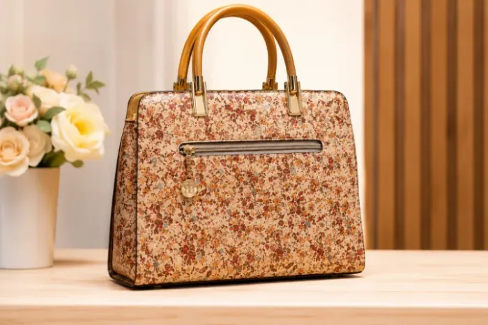 Bolsa Feminina Estampada Floral - Elegância, Organização e Sofisticação