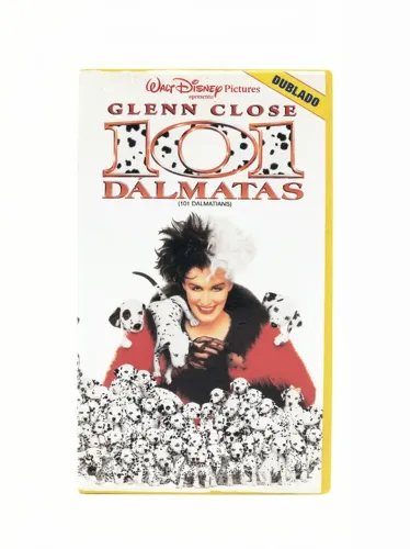 Fita Vhs 101 Dálmatas Com Glenn Close - Dublado