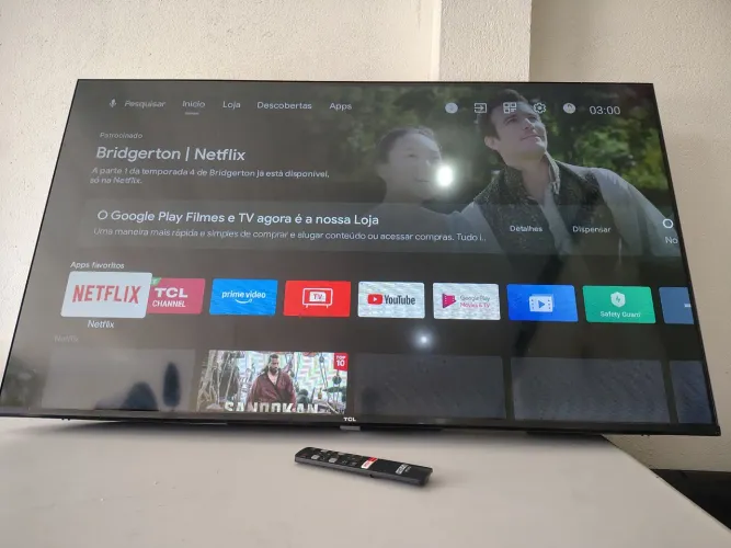 Tv 43 TCL Android 4k ultra hd ( semi nova )
