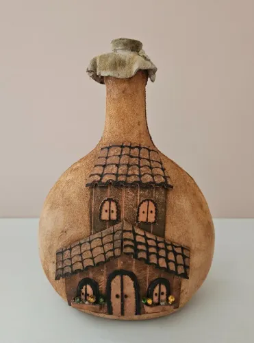 Garrafa Decorativa Artesanal 