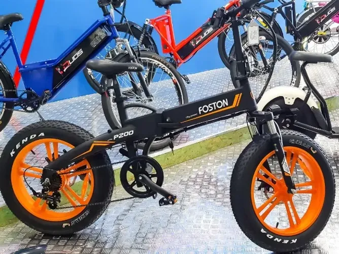 bicicleta eletrica Foston P200 500W - Preto