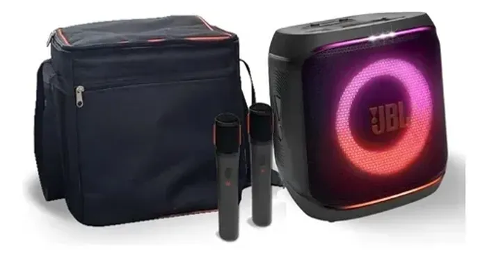 JBL ENCORE 2 COMPRADA EM DEZEMBRO - DOIS microfones- na garantia