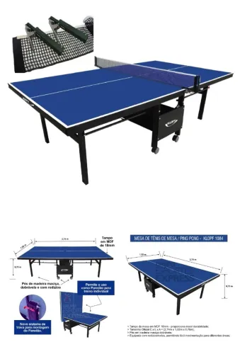 Mesa para Tênis de Mesa