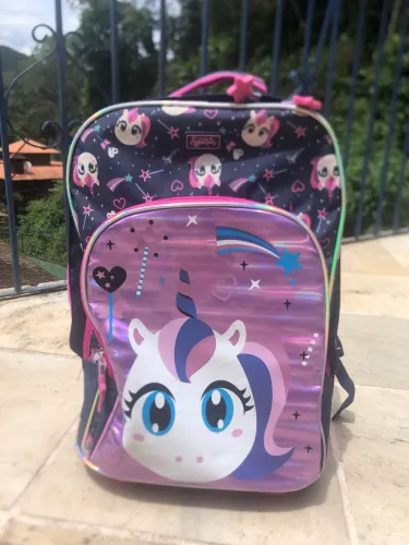 Kit mochila e lancheira 