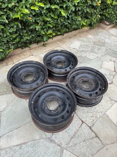 Rodas de Ferro - Original Mitsubishi - Aro 16 - 6 furos - 6x139