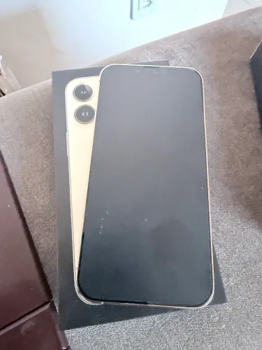 iPhone 13 Pro dourado 79% bateria 128GB 