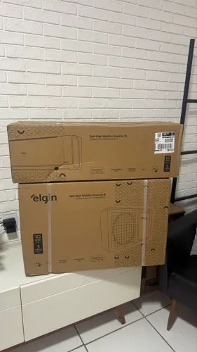 AR CONDICIONADO ELGIN INVERTER 9 MIL BTUS LACRADO COM + NF