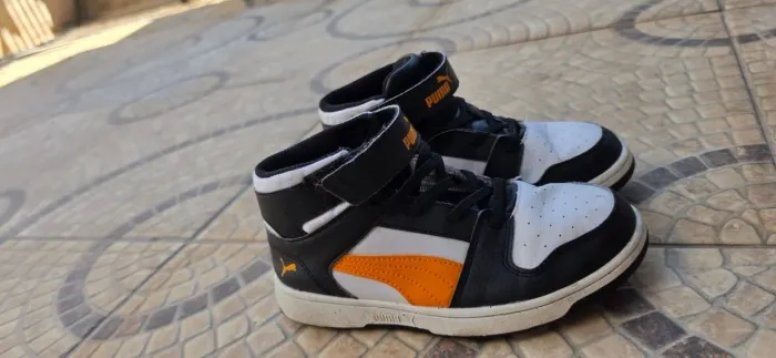 Tênis puma cano alto infantil