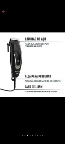 MÁQUINA DE CORTAR CABELO BRITÂNIA NOVA