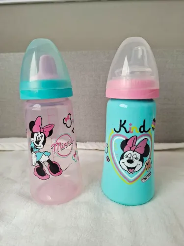 Kit duas mamadeiras Lillo Minnie