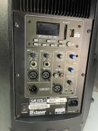 Staner sr 315 + mic sennheiser + pedestal
