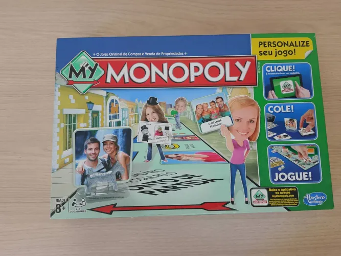 Jogo de tabuleiro Monopoly - Personalizável