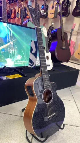 VIOLAO TAGIMA SAFIR ARTISTIC CUTAWAY EQ ACO ALL SAPELE BKSK