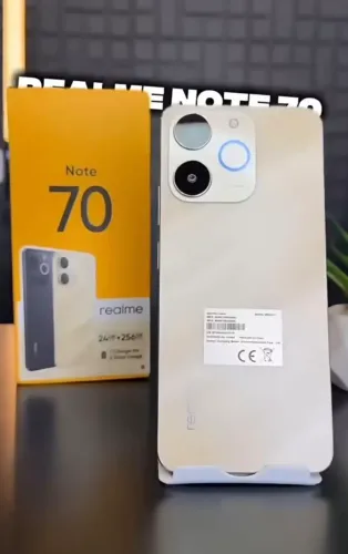 Telefone 256GB + 8GB RAM Note 70 - Brabo Novo Lacrado (GLOBAL ) + Gold