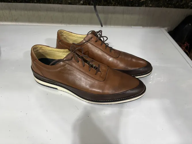 Sapato social casual  - marrom 