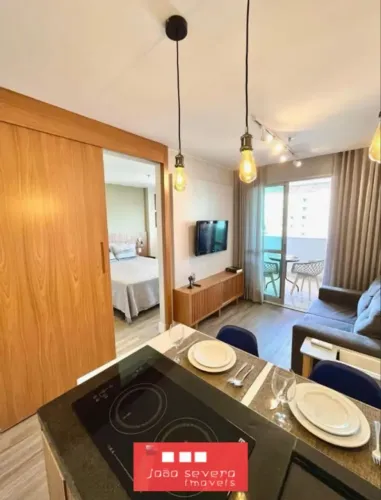 Flat para Locação em Brasília, Asa Norte, 1 dormitório, 1 banheiro