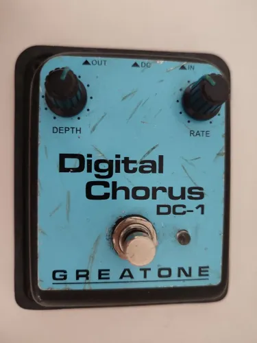 Pedal Guitarra Greatone Digital Chorus Made in Brazil Nacional Vintage Funcionando 