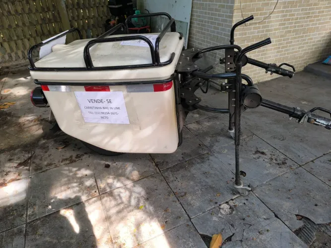 Carretinha para moto Bike in LINE.