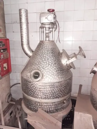 Tacho a vapor inoxidável Fechado com misturador e variador de velocidade 200 Litros