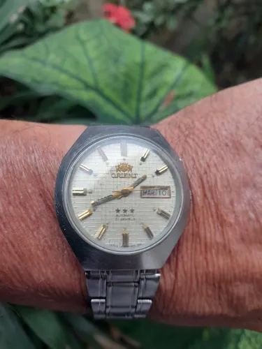 Relogio Orient automático 3 estrelas