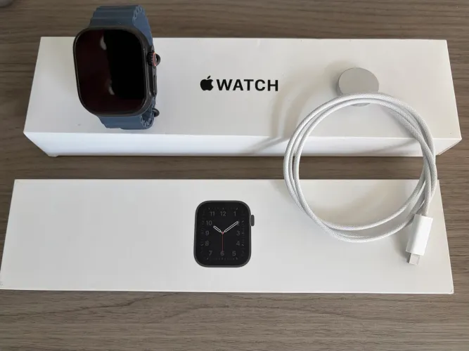 Apple Watch Ultra 3 (preto) - 3 meses de uso!