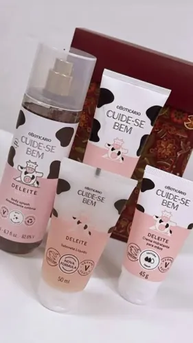 Kit Natal deleite O Boticário