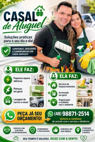 Casal de aluguel 24h
