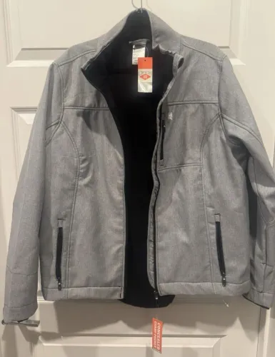 BLUSA MARCA CINCH BONDET JACKET, CINZA, 2XL.