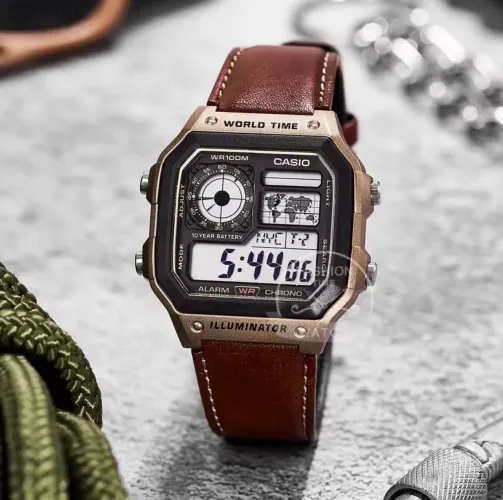 Casio AE-1200WHL-5A World Time | Royale | Original