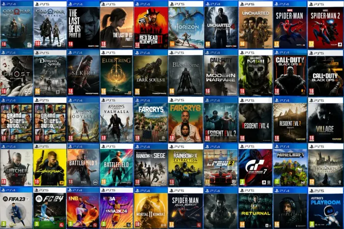 JOGOS PS4 E PS5 EM MÍDIA DIGITAL