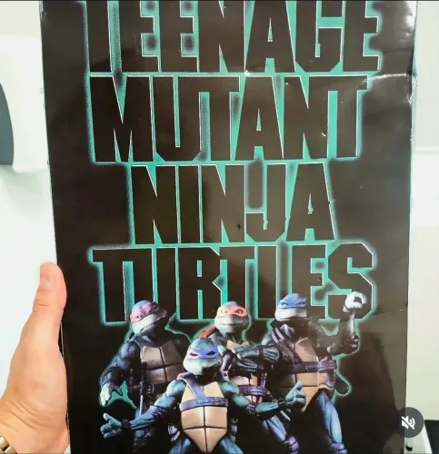 Conjunto action figures Teenage Mutant Ninja Turtles