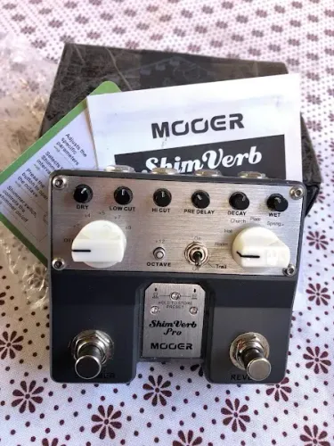 Pedal Reverb Shinver Pro Mooer parcelo no Olxpay/ML avalio troca
