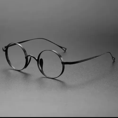 01 Oculos rustico com armação retrô elegante