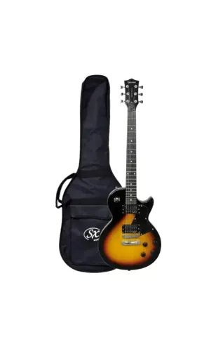 Kit- GUITARRA ELETRICA PLUS SUNBURST + BAG CAP DE GUITARRA SX